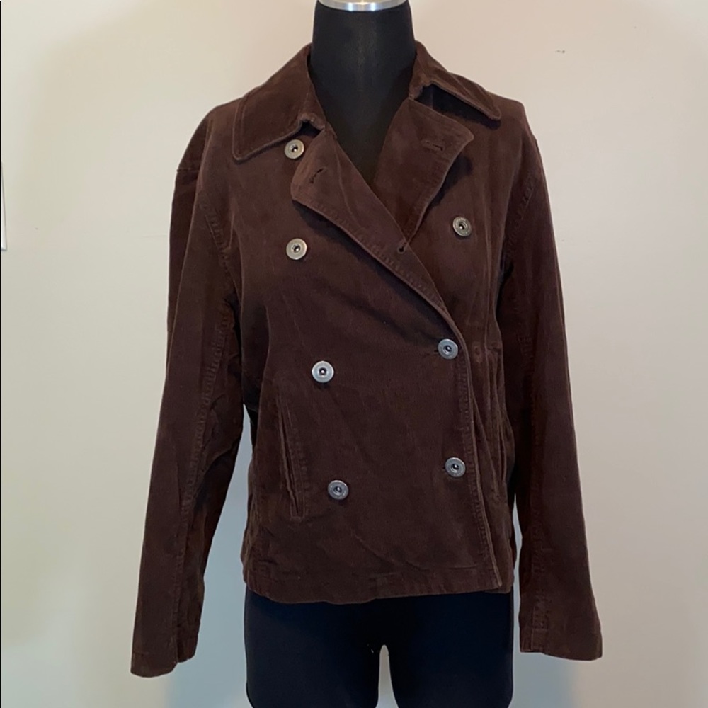 Brown Corduroy Y2K Jacket